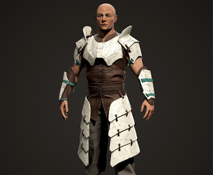 Gig Preview - Reduce polycount, 3d modular character, ue5 3d asset, 3d armor toggle, rig3d nsf