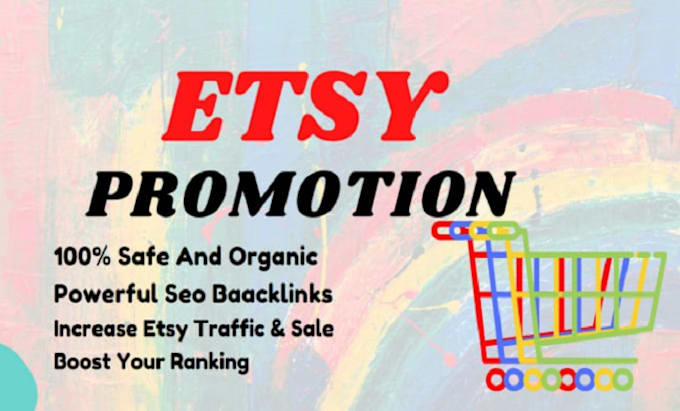 Gig Preview - Boost etsy shop traffic, etsy promotion campaigns to boost etsy sales