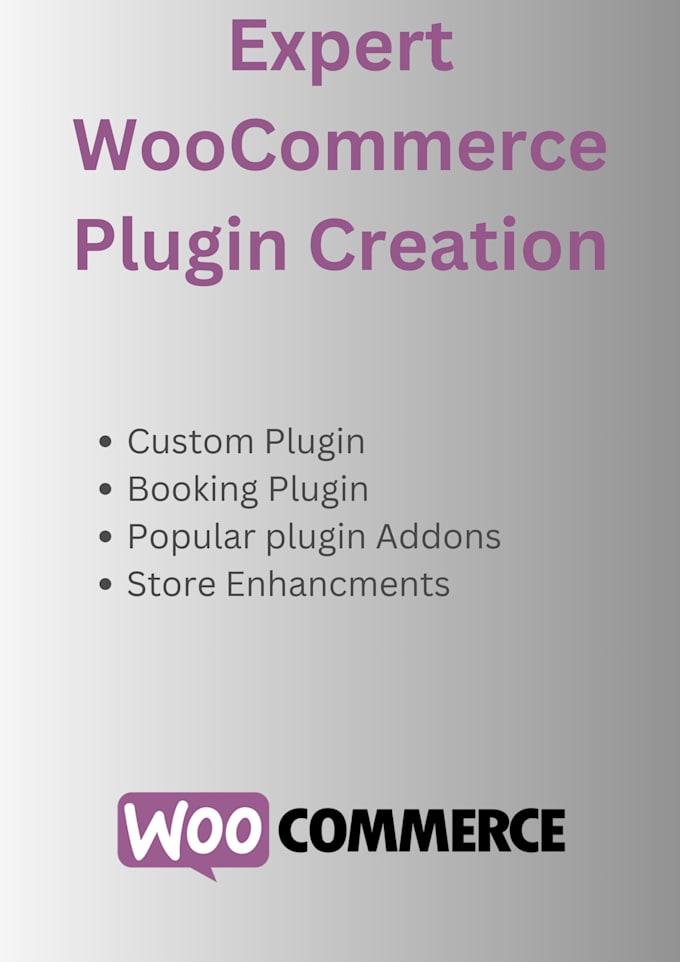 Gig Preview - Make wordpress woocommerce extension for you