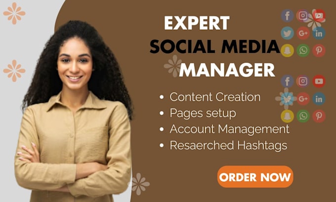 Bestseller - be your social media manager and pro social media content creator