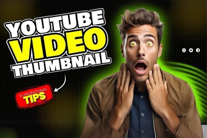 Gig Preview - Design unique eye catching youtube thumbnails