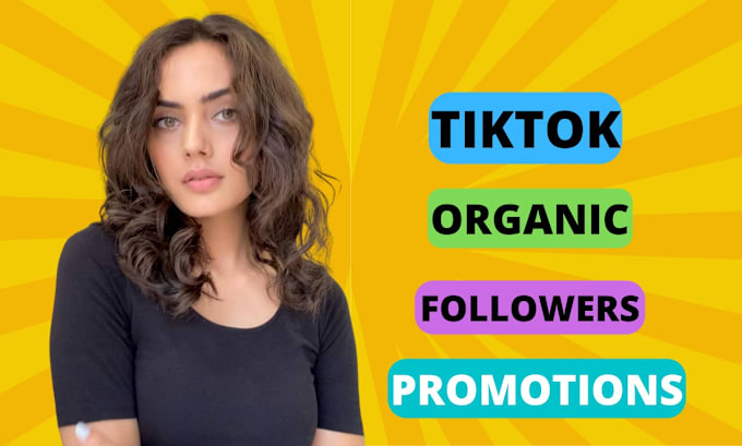 Gig Preview - Grow and promote your tiktok account organically