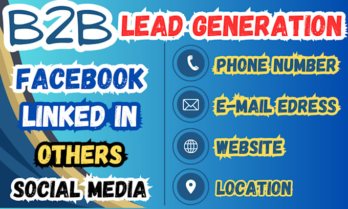 Gig Preview - Highly targeted b2b lead generation