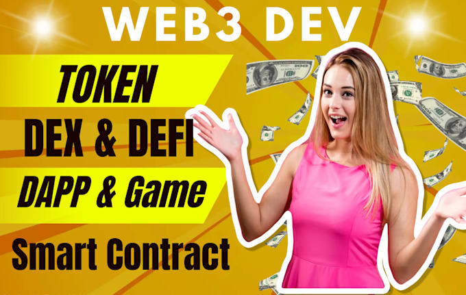 Gig Preview - Be blockchain developer and create meme coin, web3 dapp, smart contract