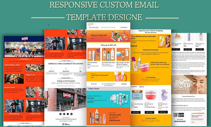 Gig Preview - Design editable email template or newsletter withing 5 hours