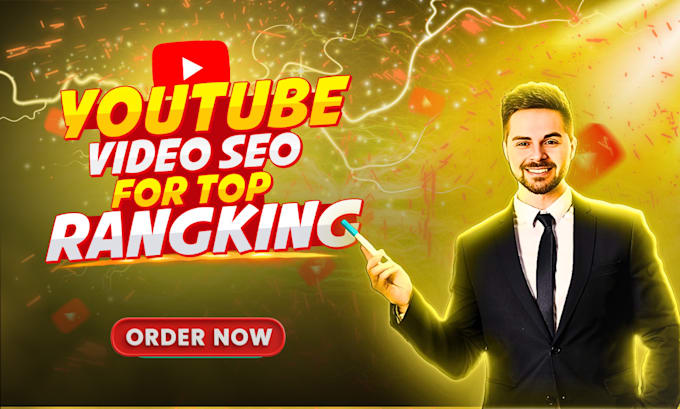 Gig Preview - Do best youtube video SEO and rank your video organically