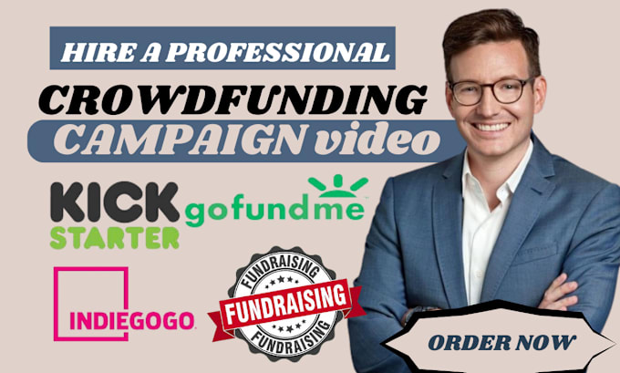 Gig Preview - Do crowdfunding campaign video for your kickstarter  indiegogo gofundme creation