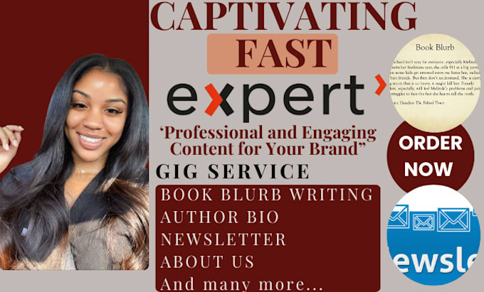 Gig Preview - Write book description or blurb, business letter, sales pitch, company profile