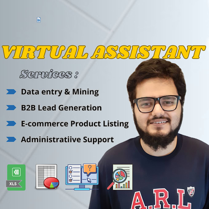 Gig Preview - Be your virtual assistant, providing administrative support