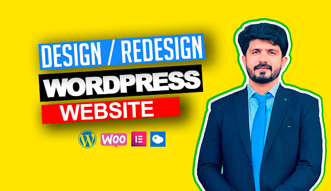 Bestseller - build, create, design or redesign business wordpress website