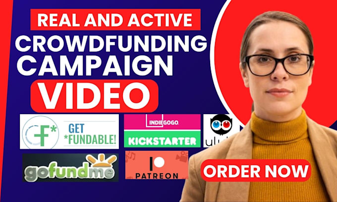 Bestseller - create crowdfunding video for your kickstarter, gofundme, indiegogo, fundraising