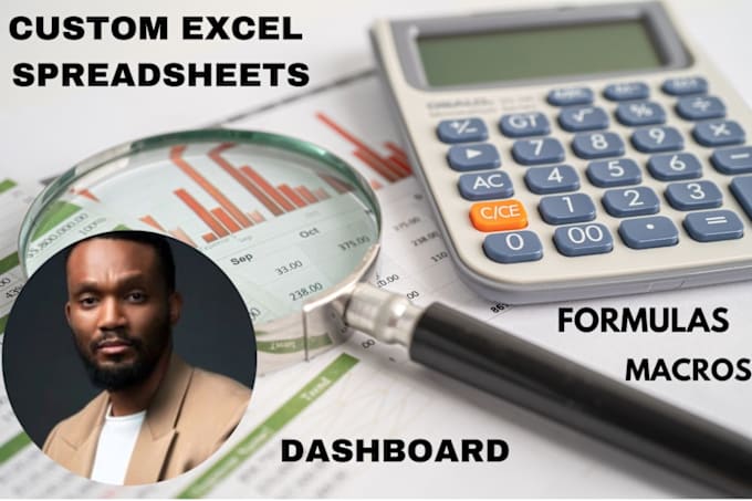 Gig Preview - Create custom excel spreadsheet with dashboard,  formulas and macros