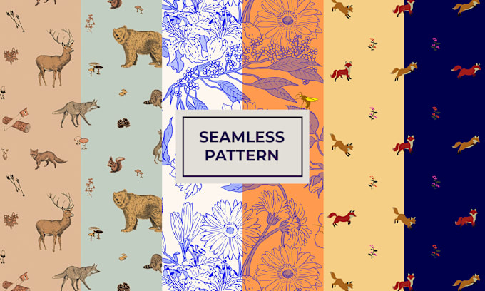 Gig Preview - Create seamless pattern designs