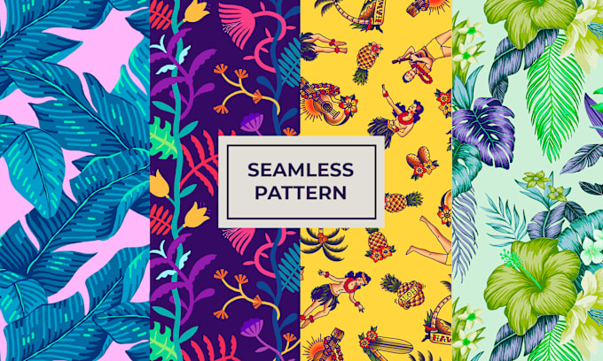 Gig Preview - Create seamless pattern designs