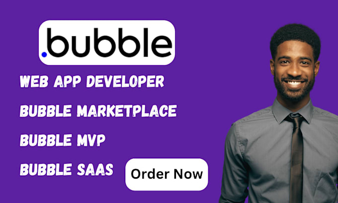 Gig Preview - Do bubble marketplace website bubble mvp bubble io bubble saas bubble crm