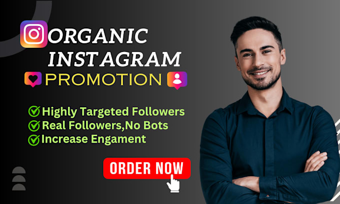 Gig Preview - Do super fast organic instagram growth and engagement