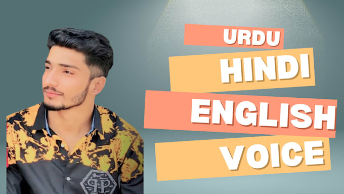 Gig Preview - Be your voice over expert hindi , urdu , english