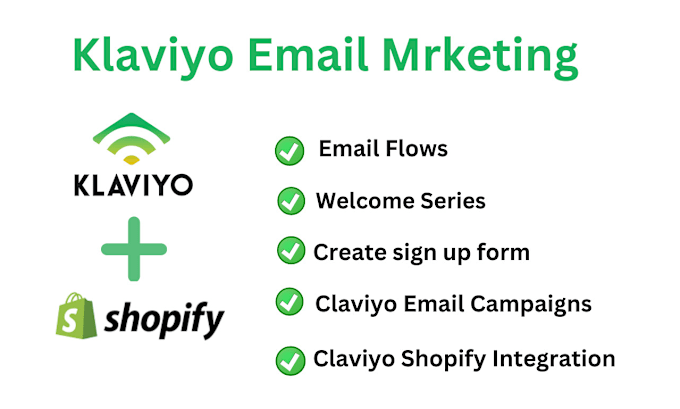 Gig Preview - Set up your klaviyo email marketing flows