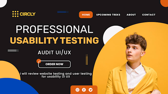 Gig Preview - Review website testing and user testing for usability UI UX