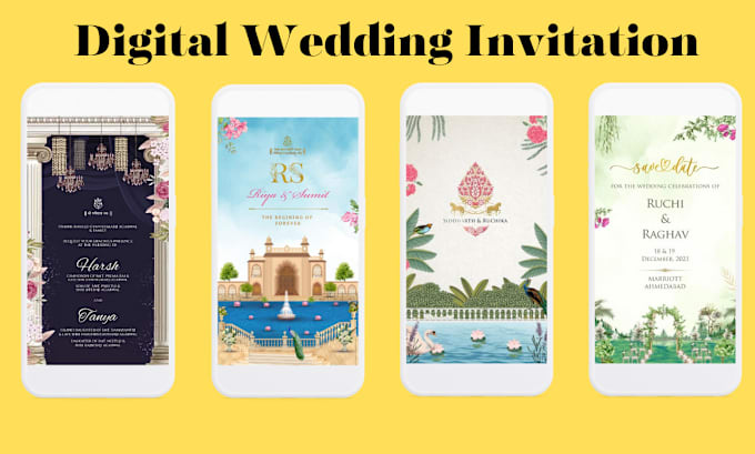 Gig Preview - Do animated digital invitation with carricature