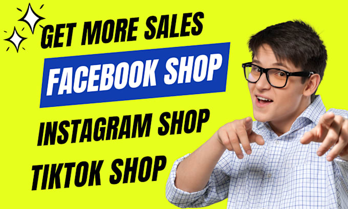 Bestseller - set up facebook shop, product listing on instagram shop, set up tiktok shop