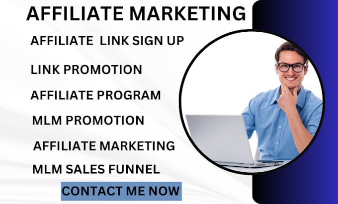 Gig Preview - Do clickbank affiliate link promotion affiliate marketing referral link