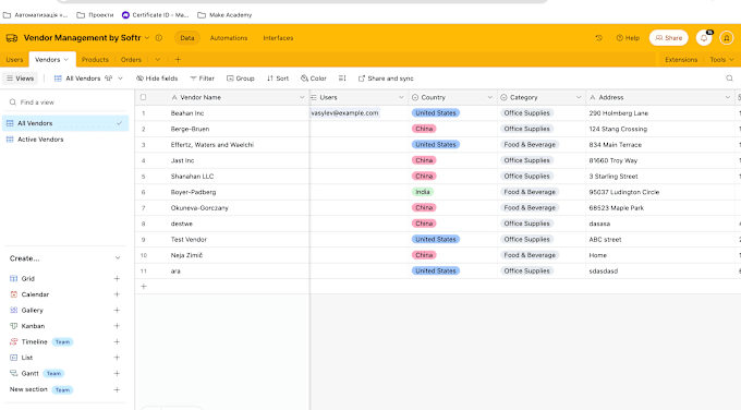 Gig Preview - Revolutionize your processes with airtable and make mastery