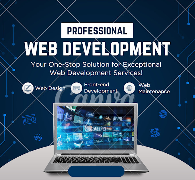 Gig Preview - Develop custom websites, modern and responsive with latest technologies