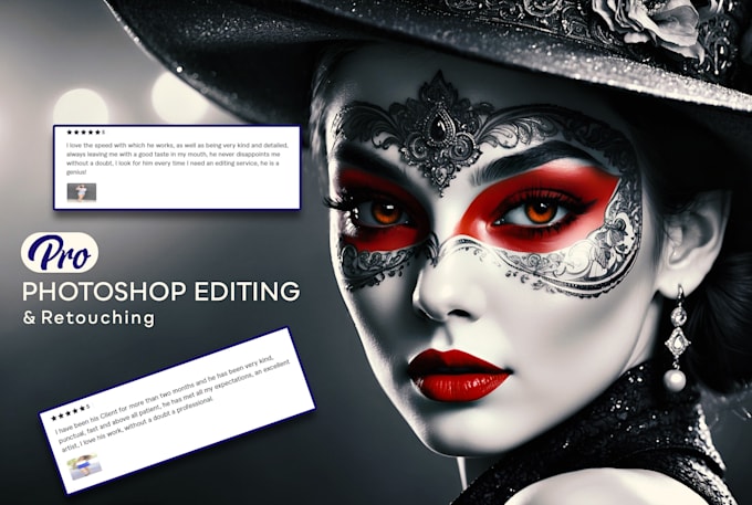 Gig Preview - Do photoshop image retouching, portrait retouch, high end skin retouching