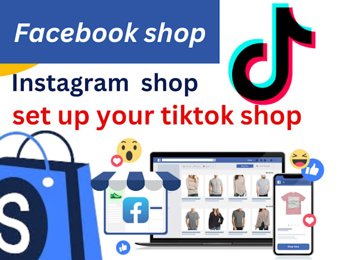 Gig Preview - Setup and optimize facebook, tiktok, instagram shop