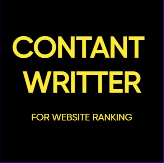 Gig Preview - Be a contant writer for your website to rank