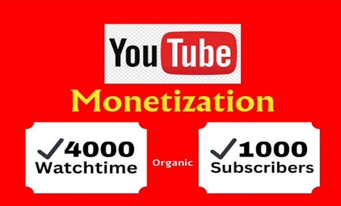 Gig Preview - Do youtube promotion for channel monetization, subscription, channel growth