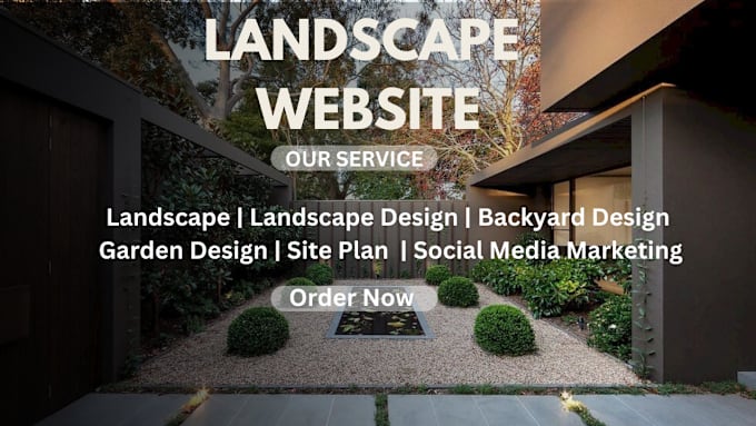 Gig Preview - Garden design, site plan, backyard design, landscape design