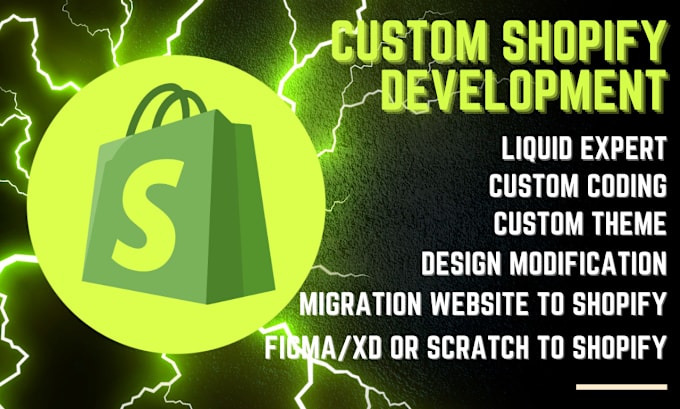 Gig Preview - Be shopify custom theme developer and clone any design with custom coding