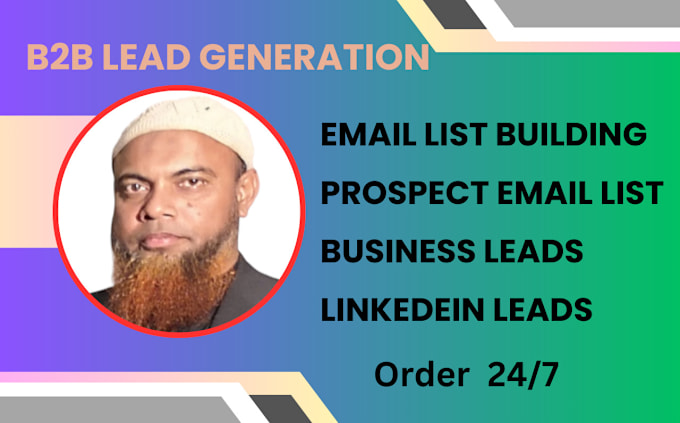 Gig Preview - Do prospect b2b lead generation and targeted email list building