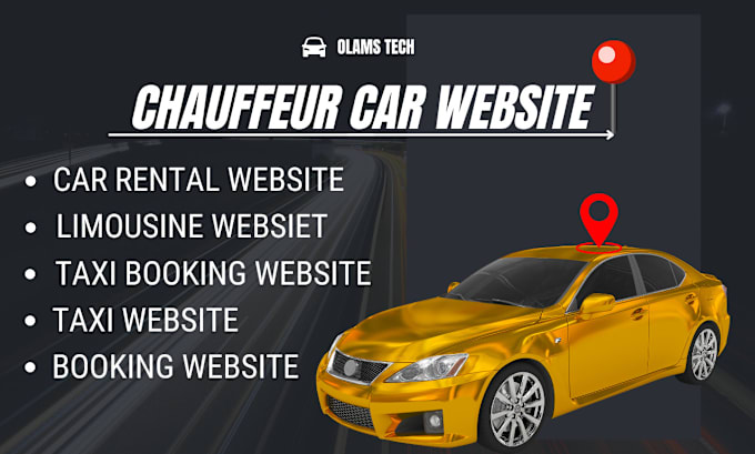 Gig Preview - Develop a top rated taxi booking, taxi app, taxi website, chauffeur website