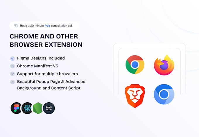 Gig Preview - Create chrome extension and other browser plugins