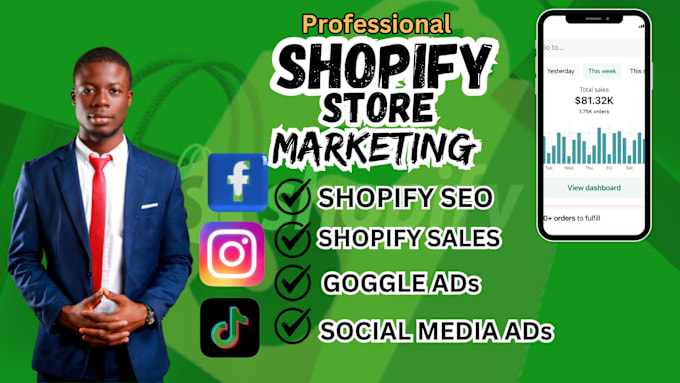 Gig Preview - Do shopify dropshipping sales boost etsy ranking promotion of shopify store