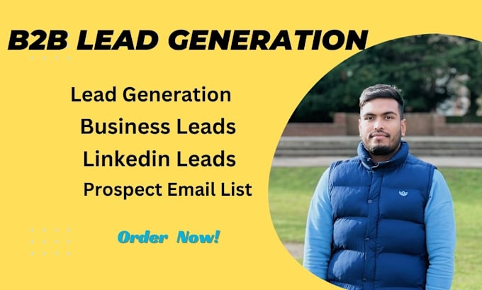 Gig Preview - Provide targeted  b2b lead generation for your business