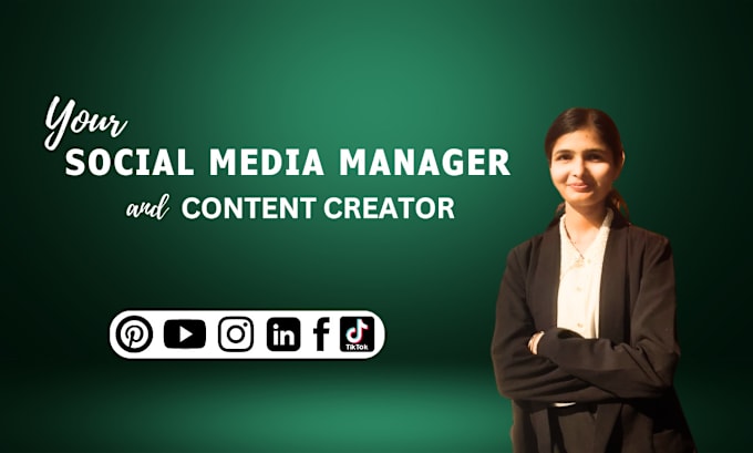 Gig Preview - Be your social media manager and content creator