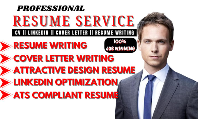 Gig Preview - Provide professional resume writing, ats resume writing and cover letter service