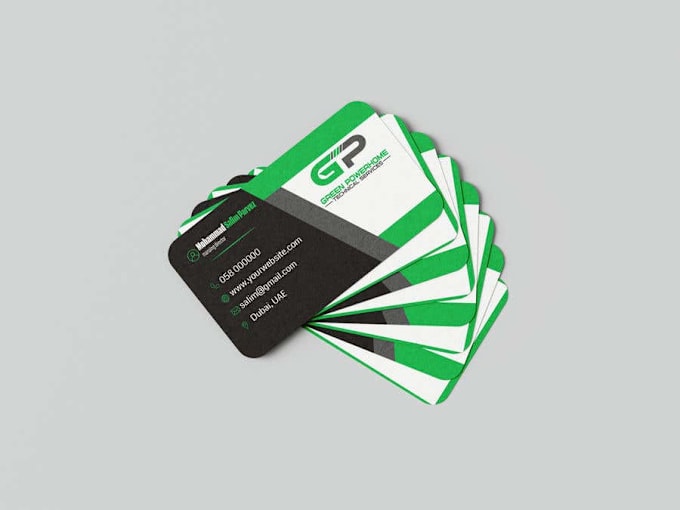 Gig Preview - Make professional elegant modern business card design