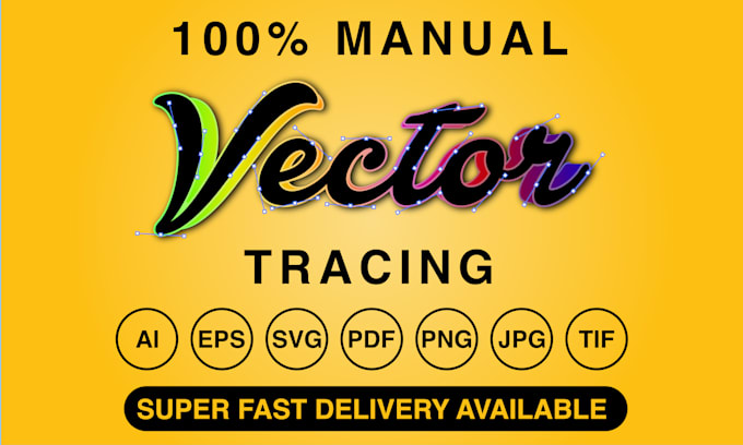 Bestseller - do manually vector tracing, convert logo image to vector