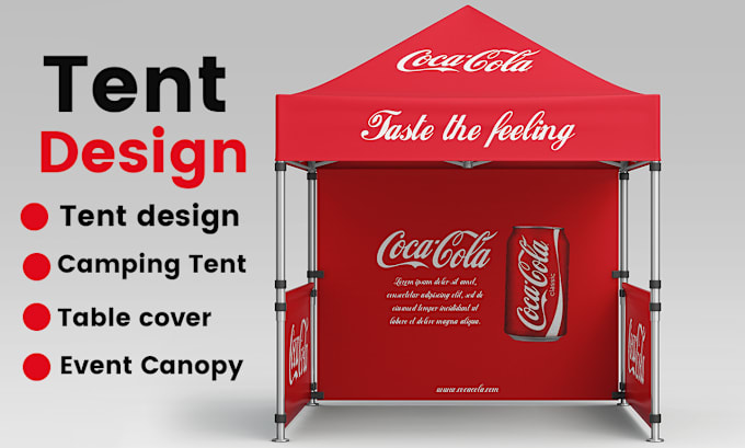 Bestseller - design tent, table cover,  canopy tent and roll up banner