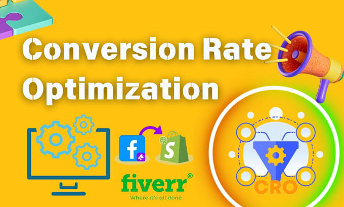 Gig Preview - Make conversion rate optimization cro for your ecommerce or shopify store