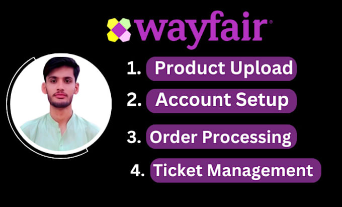 Gig Preview - Do product listing on wayfair and management