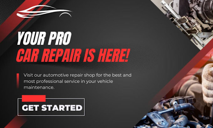 Gig Preview - Car detailing, auto detailing, car wash auto repair website, car rental website