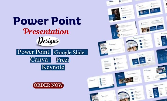 Gig Preview - Design a creative and  modern powerpoint presentation design and pitch deck