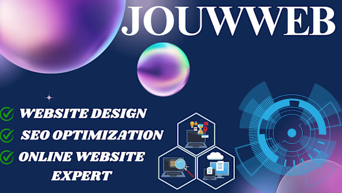 Gig Preview - Create an amazing jouwweb site design for your brand