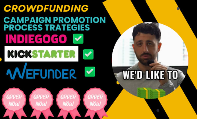 Bestseller - organically promote your crowdfunding campaign kickstarter indiegogo backabuddy